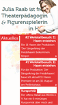 Mobile Screenshot of juliaraab.de